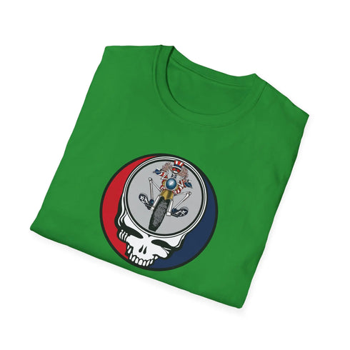 Grateful Dead - Psychle Sam Stealie Grateful Dead T-Shirt - StealieShop